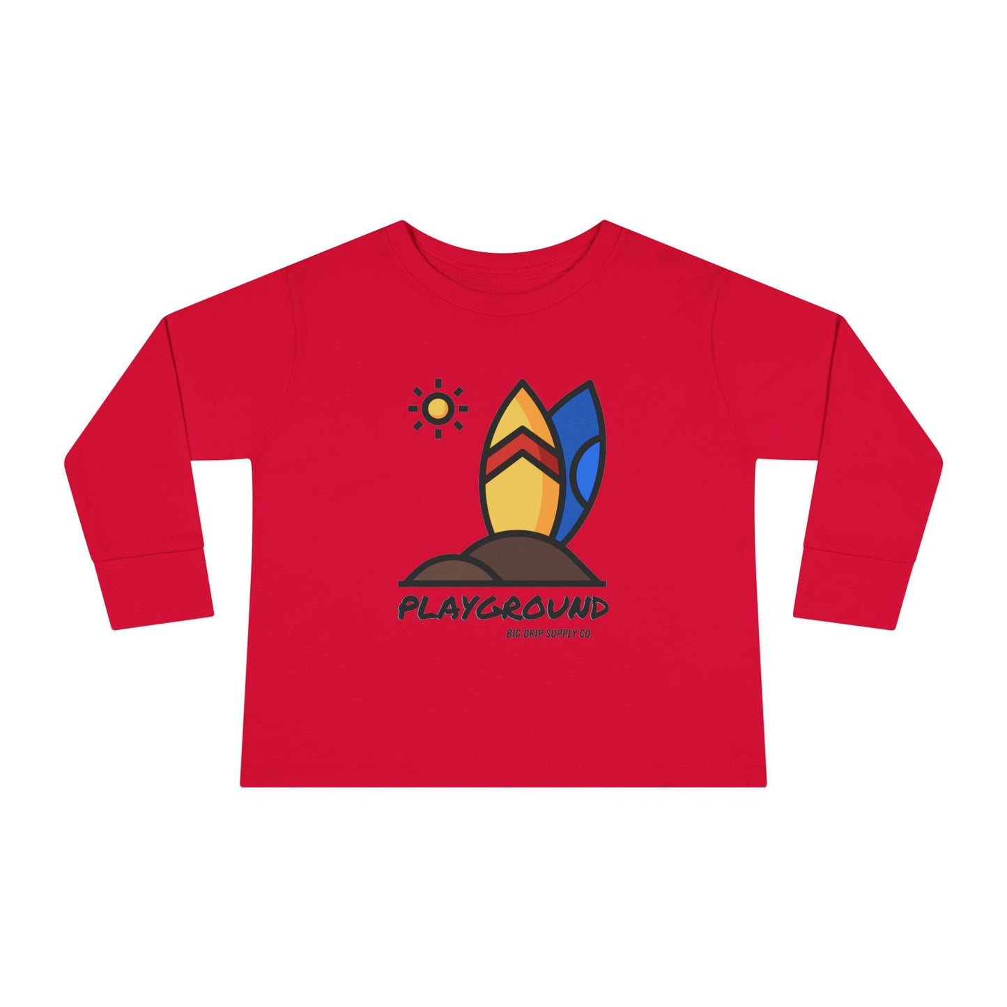 TODDLER PLAYGROUND COLLECTION LONG SLEEVE TEE