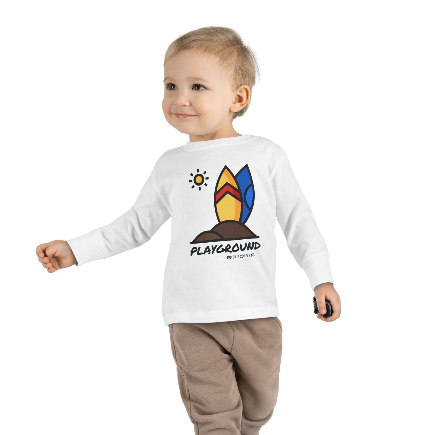TODDLER PLAYGROUND COLLECTION LONG SLEEVE TEE