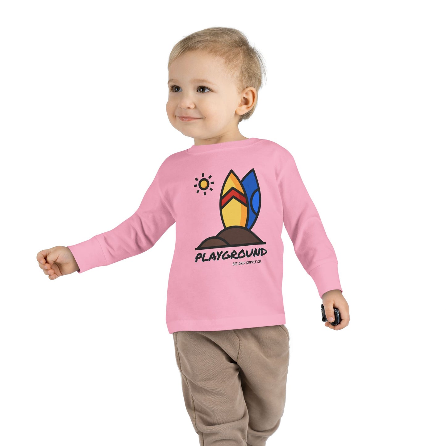 TODDLER PLAYGROUND COLLECTION LONG SLEEVE TEE