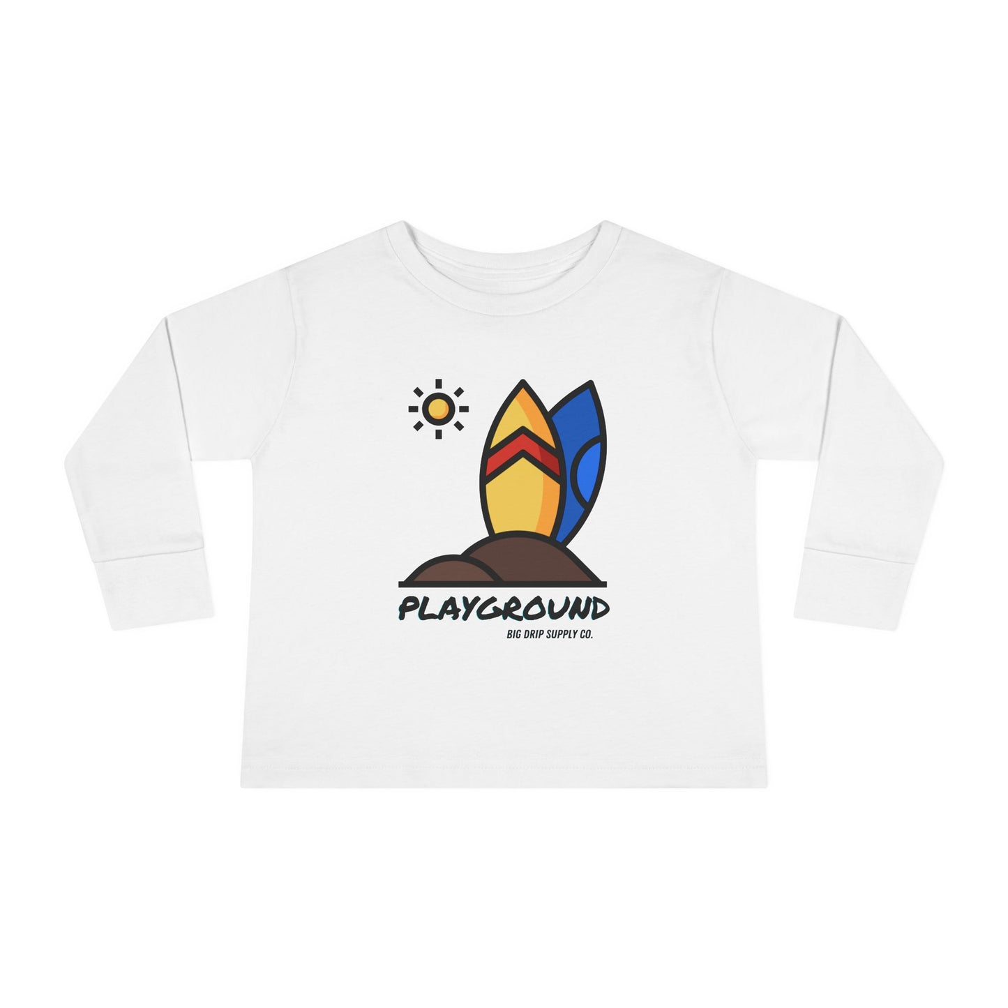TODDLER PLAYGROUND COLLECTION LONG SLEEVE TEE