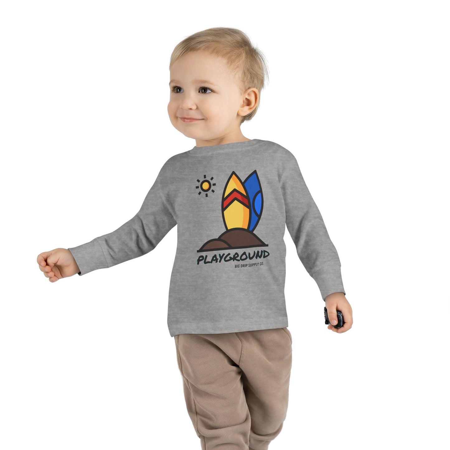 TODDLER PLAYGROUND COLLECTION LONG SLEEVE TEE