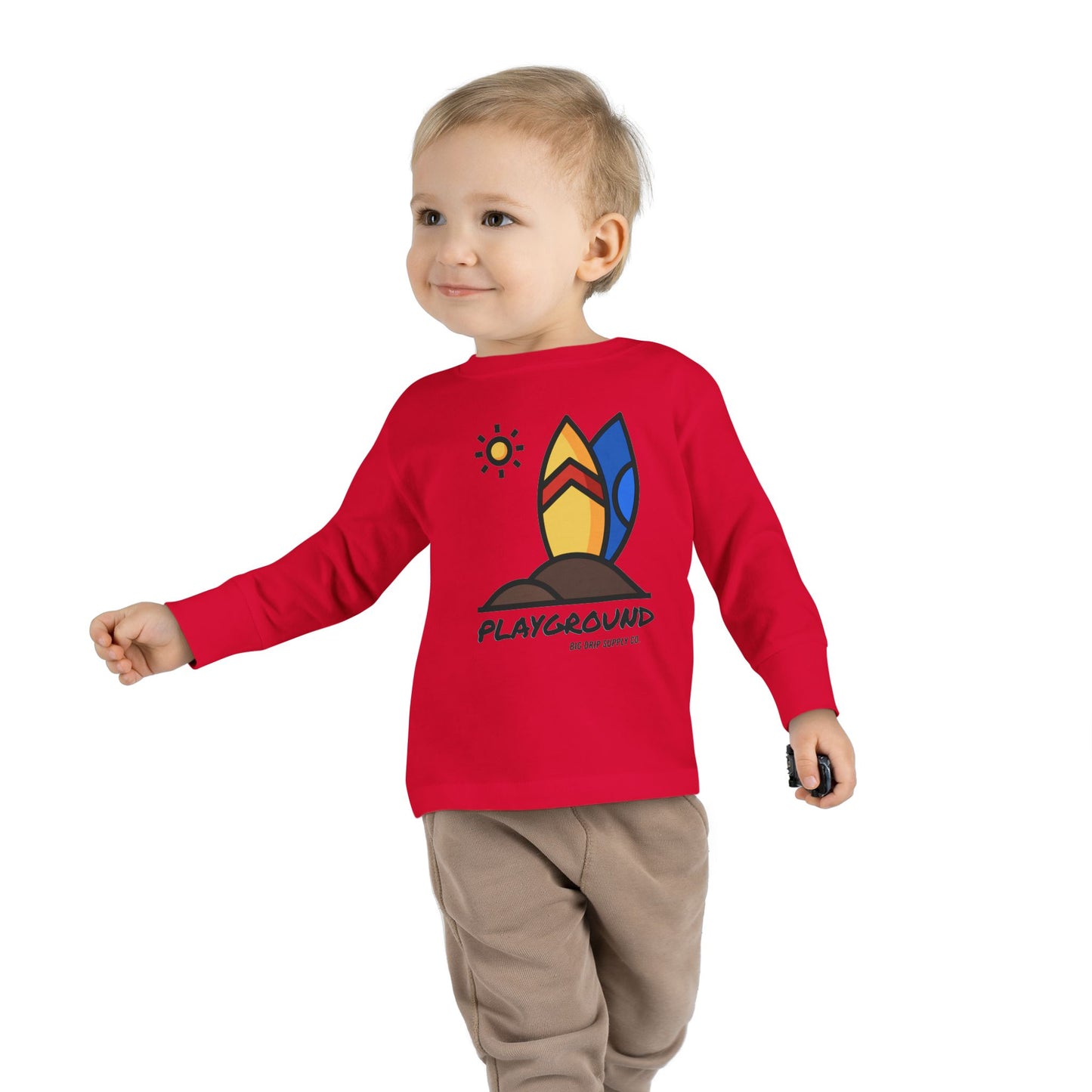 TODDLER PLAYGROUND COLLECTION LONG SLEEVE TEE
