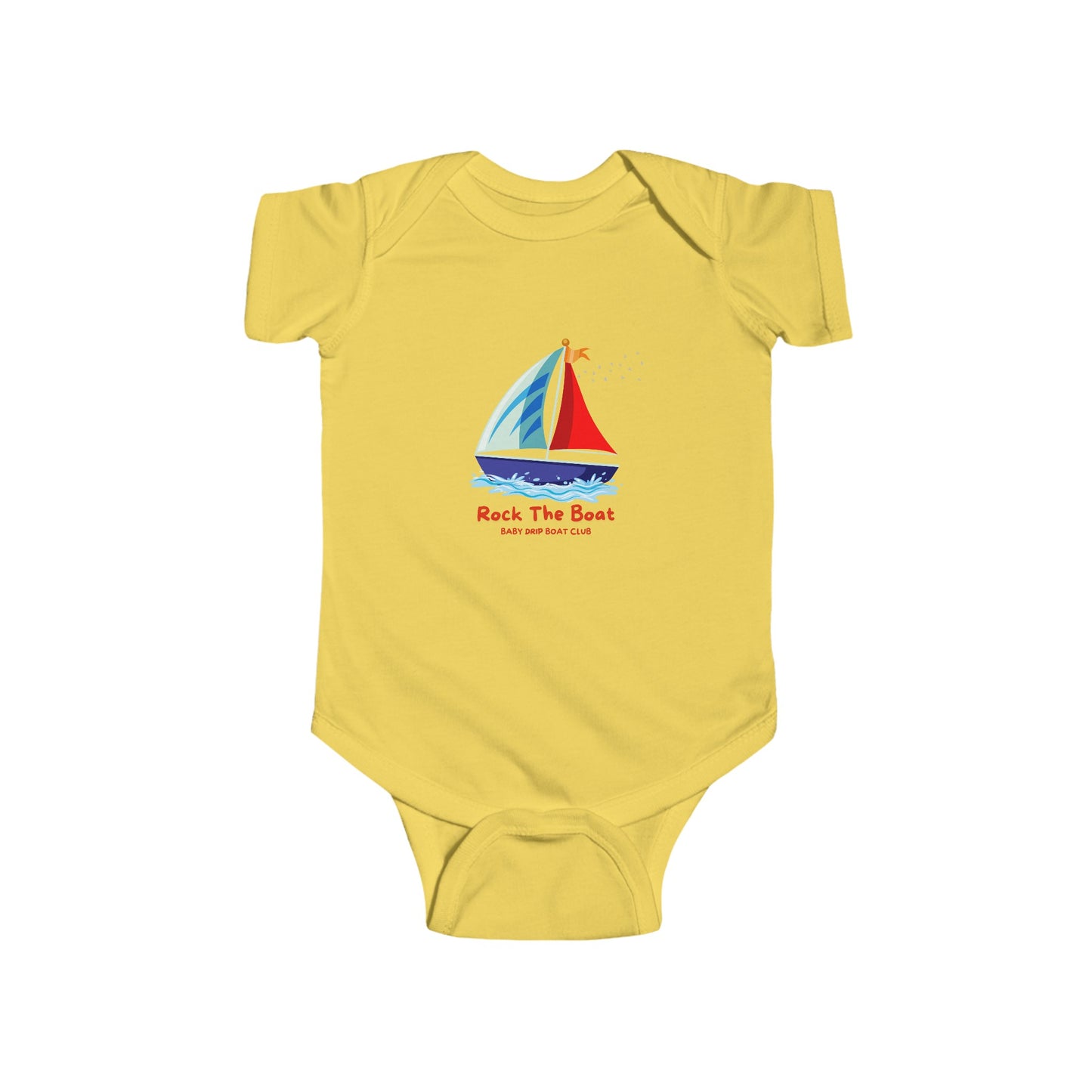 ROCK THE BOAT INFANT ONESIE