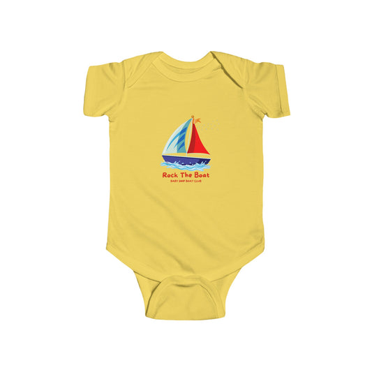 ROCK THE BOAT INFANT ONESIE