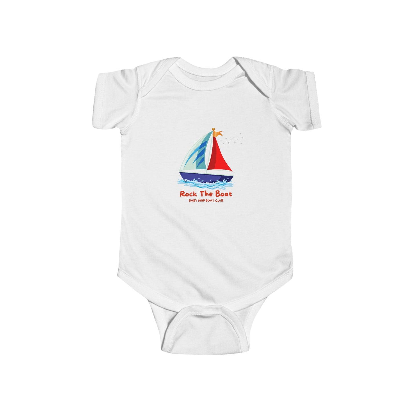ROCK THE BOAT INFANT ONESIE