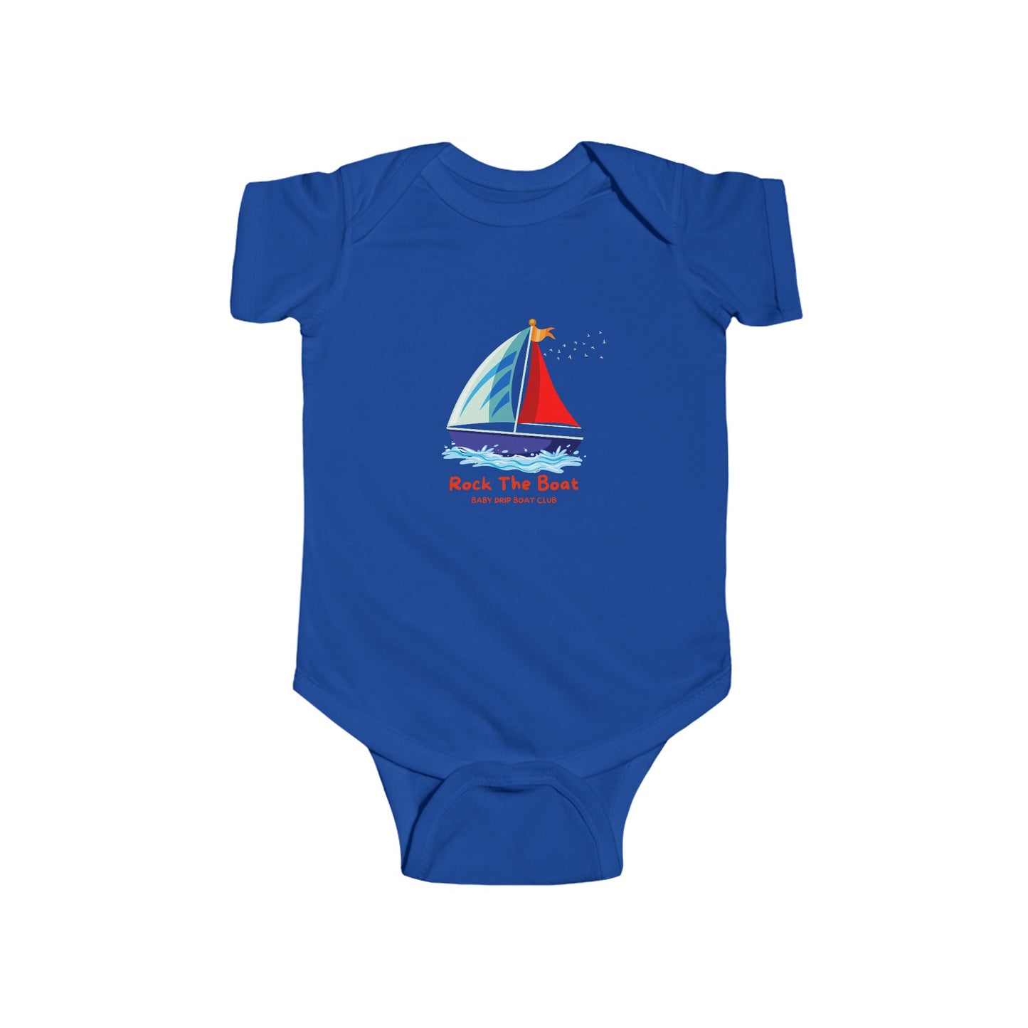 ROCK THE BOAT INFANT ONESIE