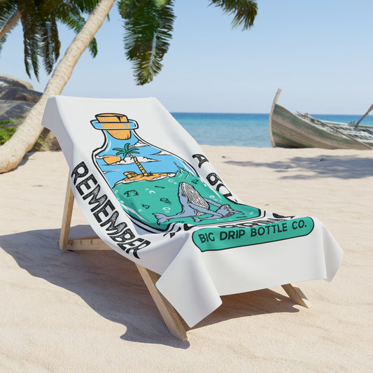 BRING A BOTTLE BEACH TOWEL