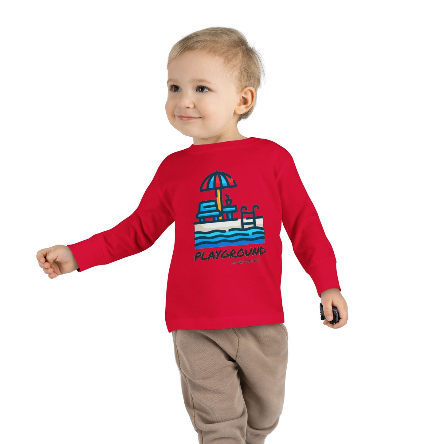 TODDLER PLAYGROUND COLLECTION LONG SLEEVE TEE