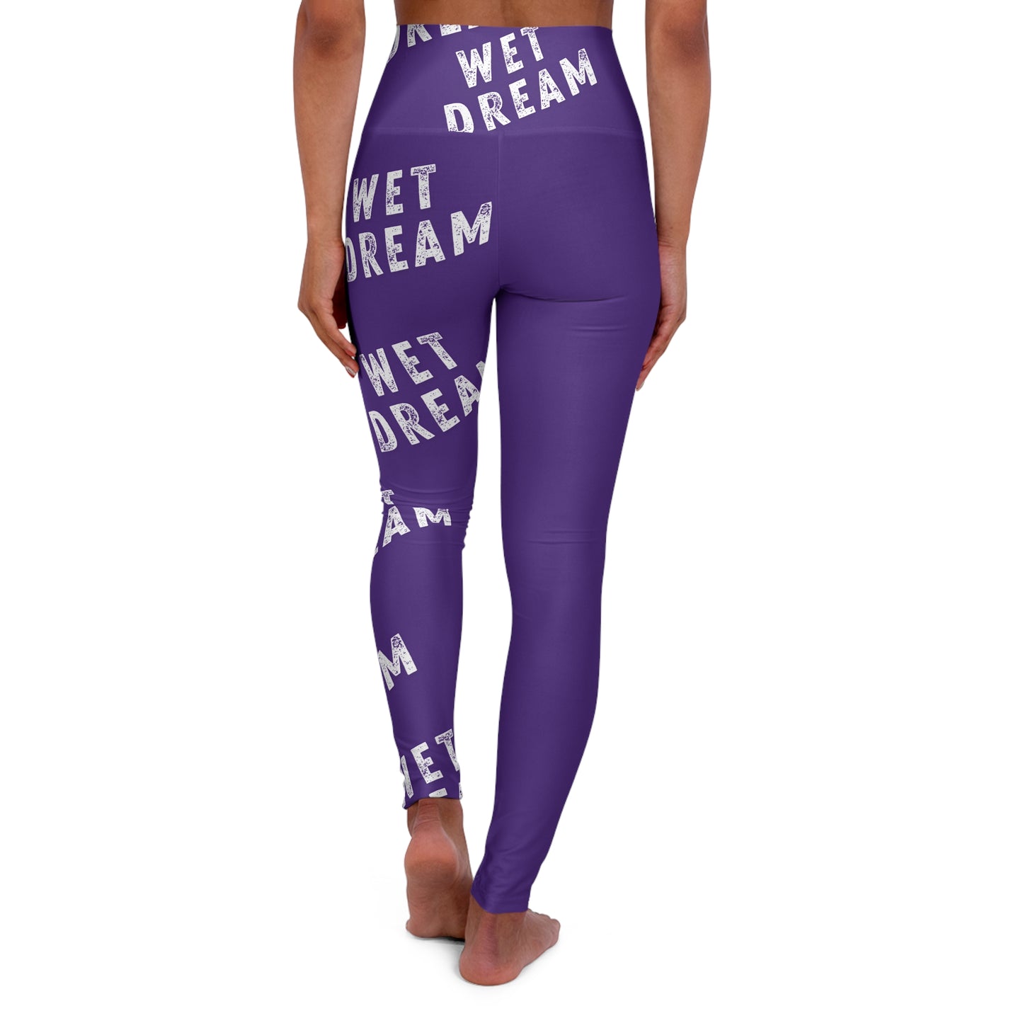 HIGH WAIST WET DREAM LEGGINGS (PURP)