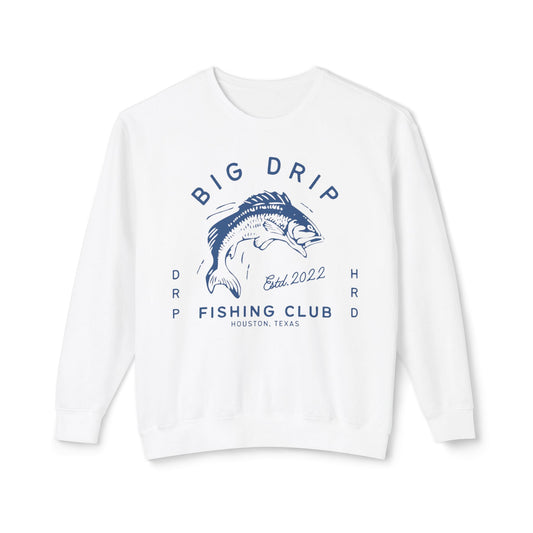 BIG DRIP FISHING CLUB CREWNECK SWEATER