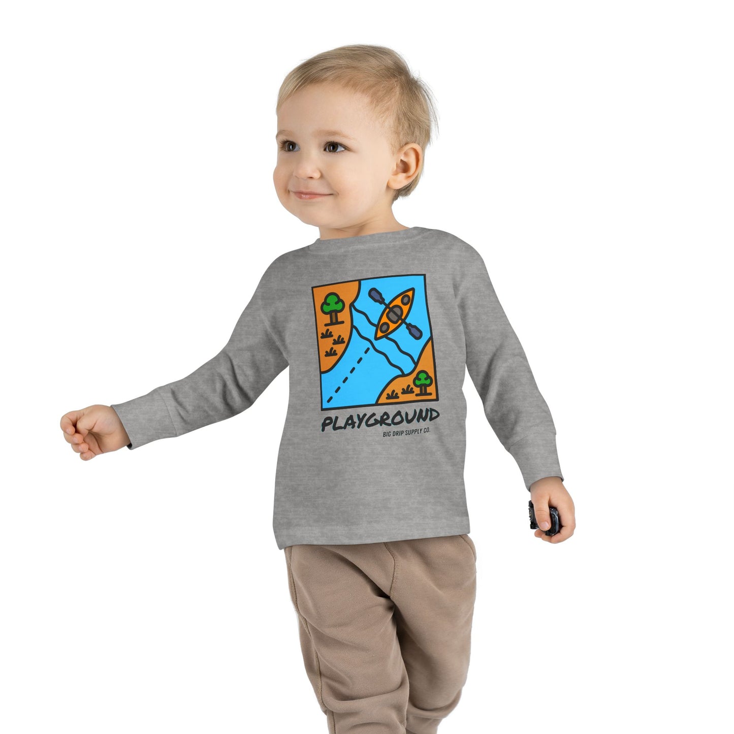 TODDLER PLAYGROUND COLLECTION LONG SLEEVE TEE