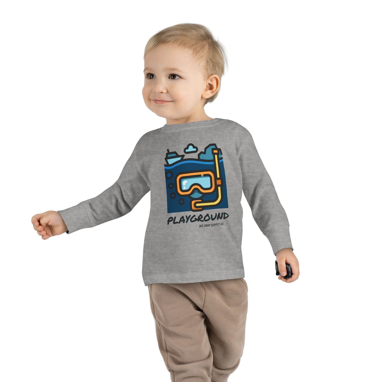 TODDLER PLAYGROUND COLLECTION LONG SLEEVE TEE