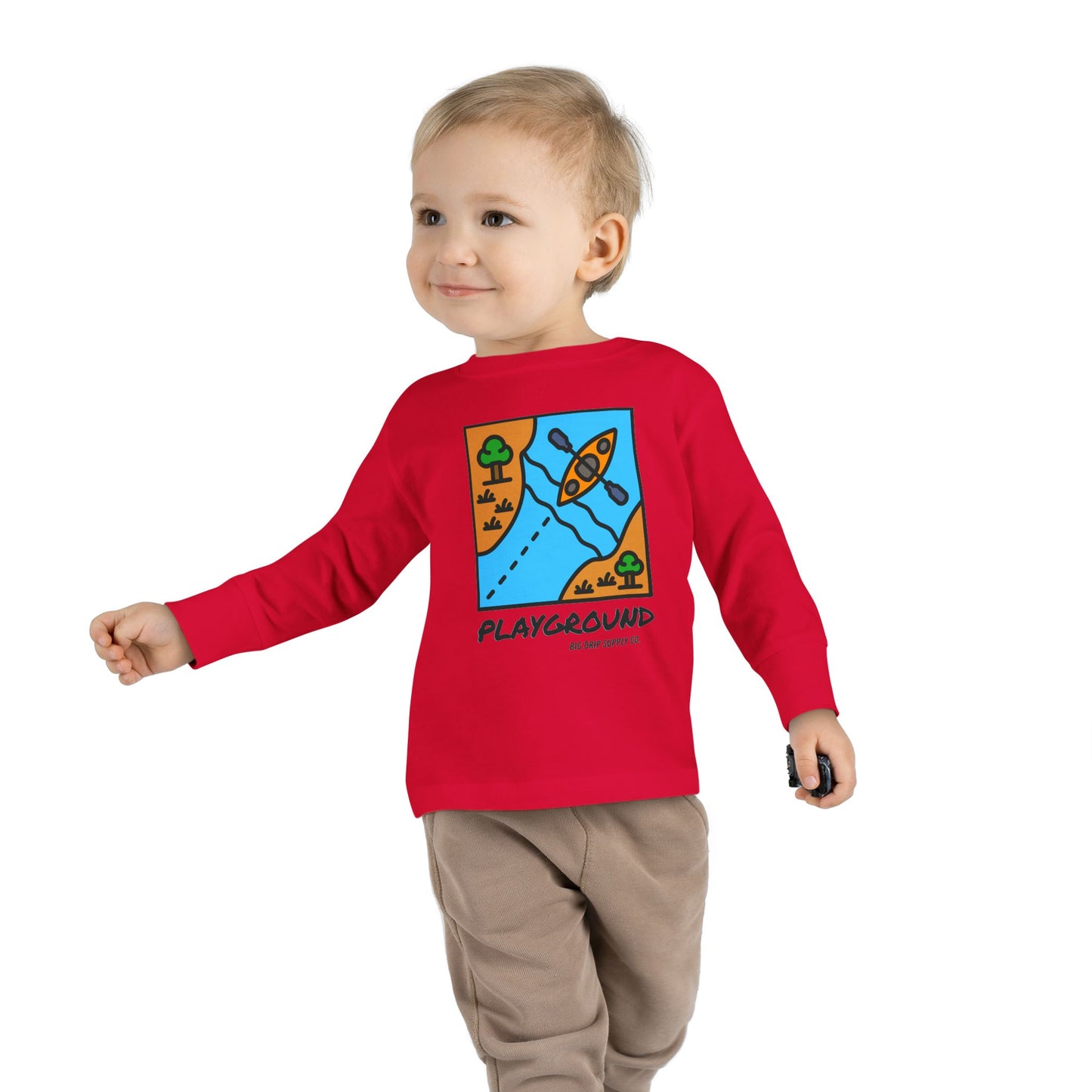 TODDLER PLAYGROUND COLLECTION LONG SLEEVE TEE