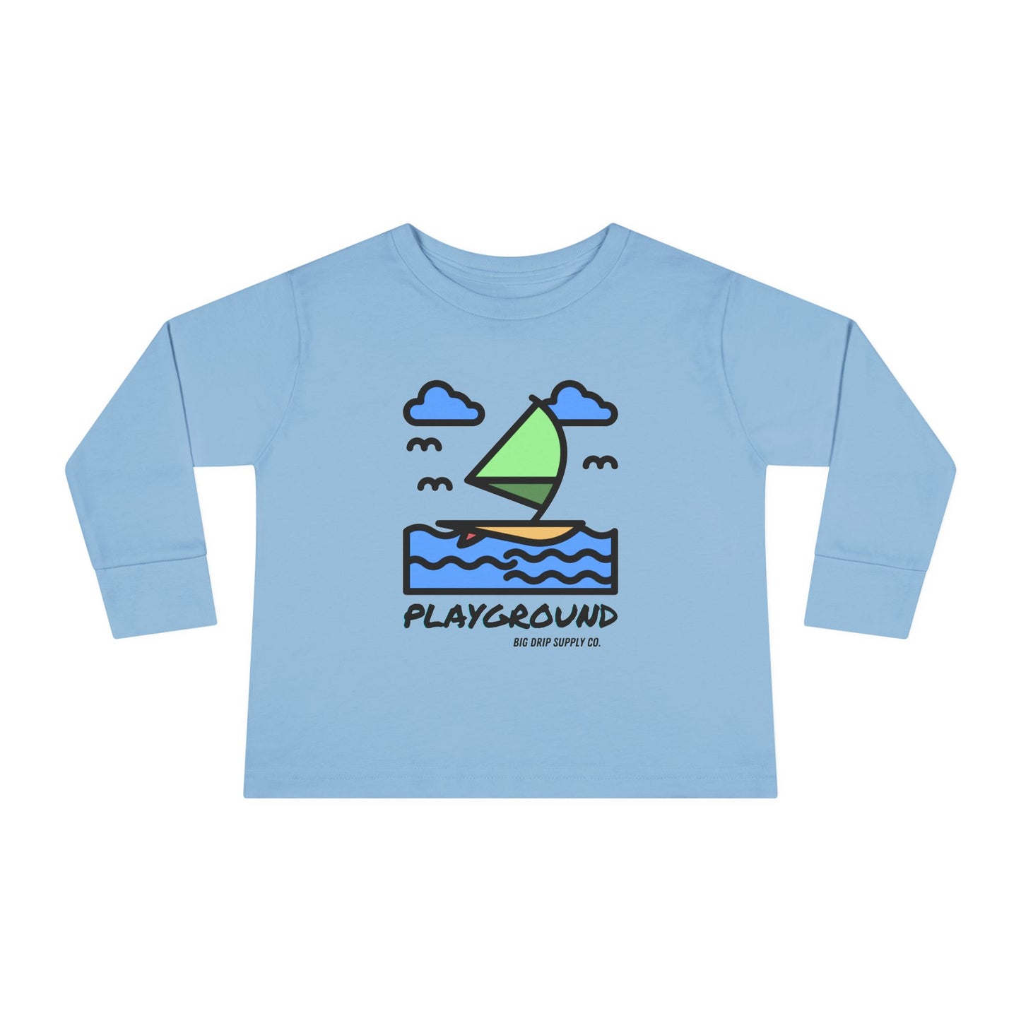 TODDLER PLAYGROUND COLLECTION LONG SLEEVE TEE