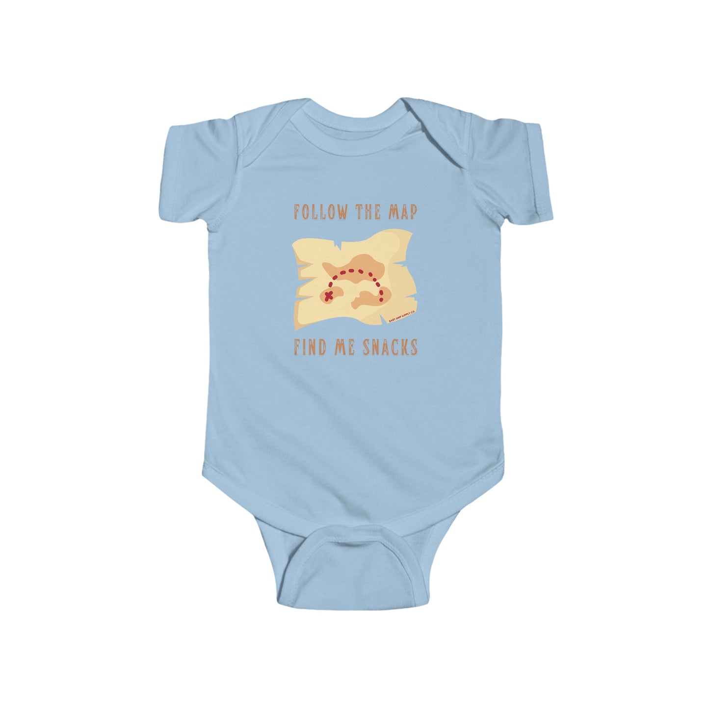 FIND ME SNACKS INFANT ONESIE