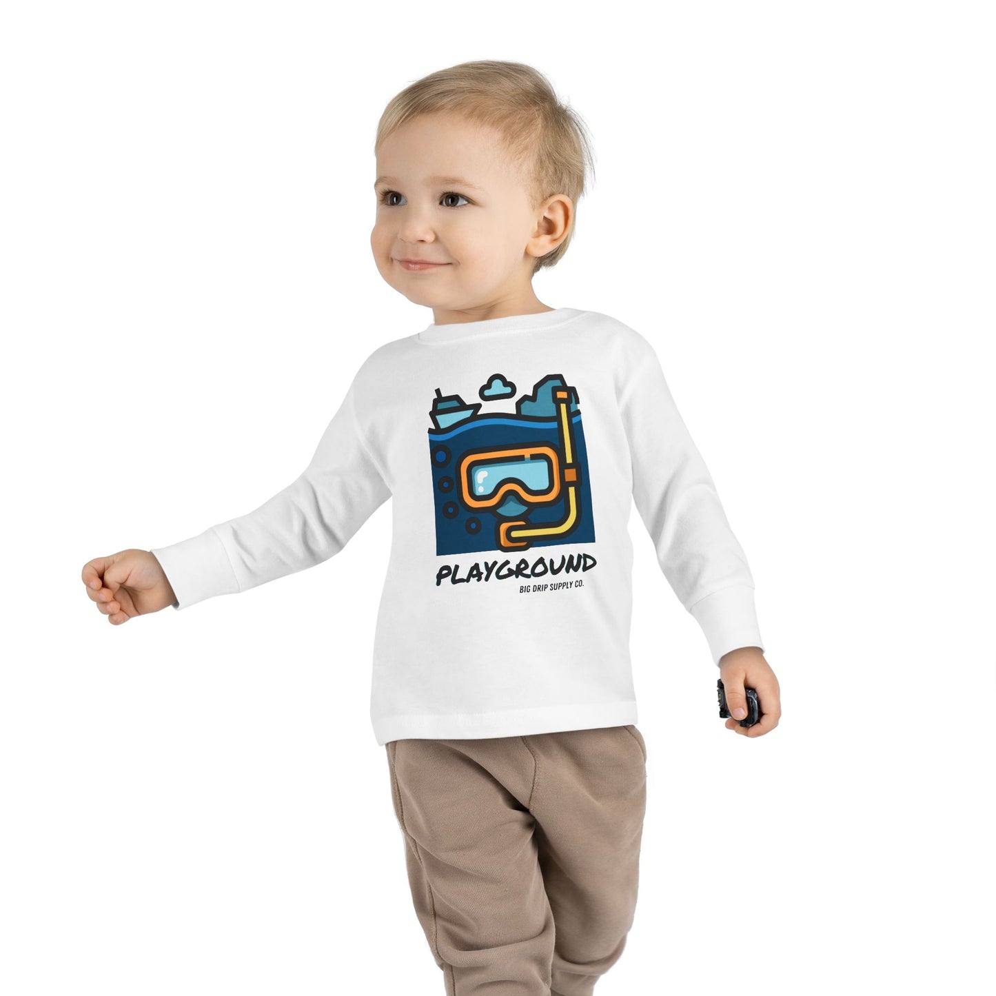 TODDLER PLAYGROUND COLLECTION LONG SLEEVE TEE