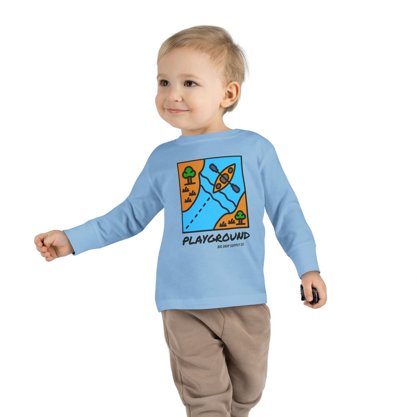 TODDLER PLAYGROUND COLLECTION LONG SLEEVE TEE