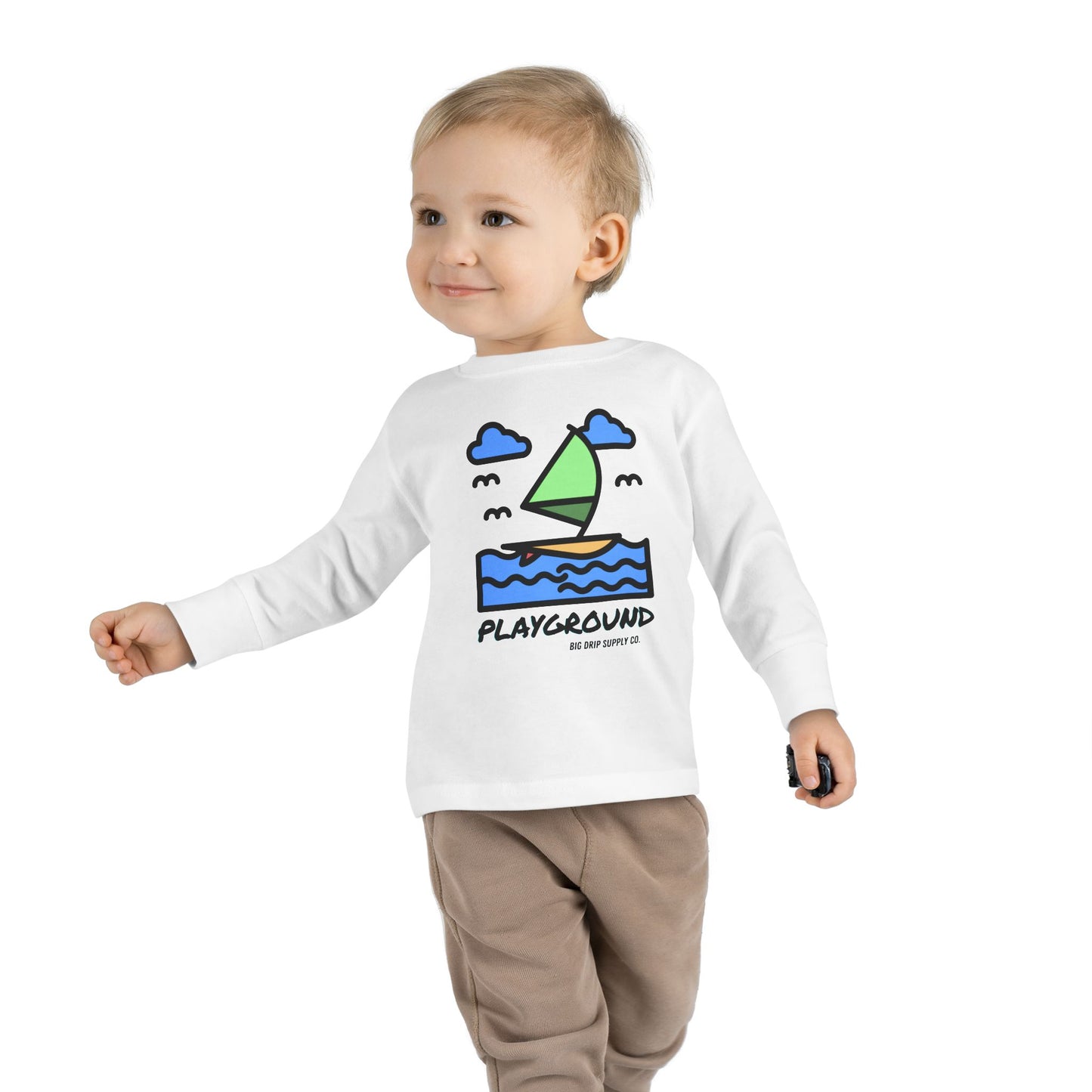 TODDLER PLAYGROUND COLLECTION LONG SLEEVE TEE