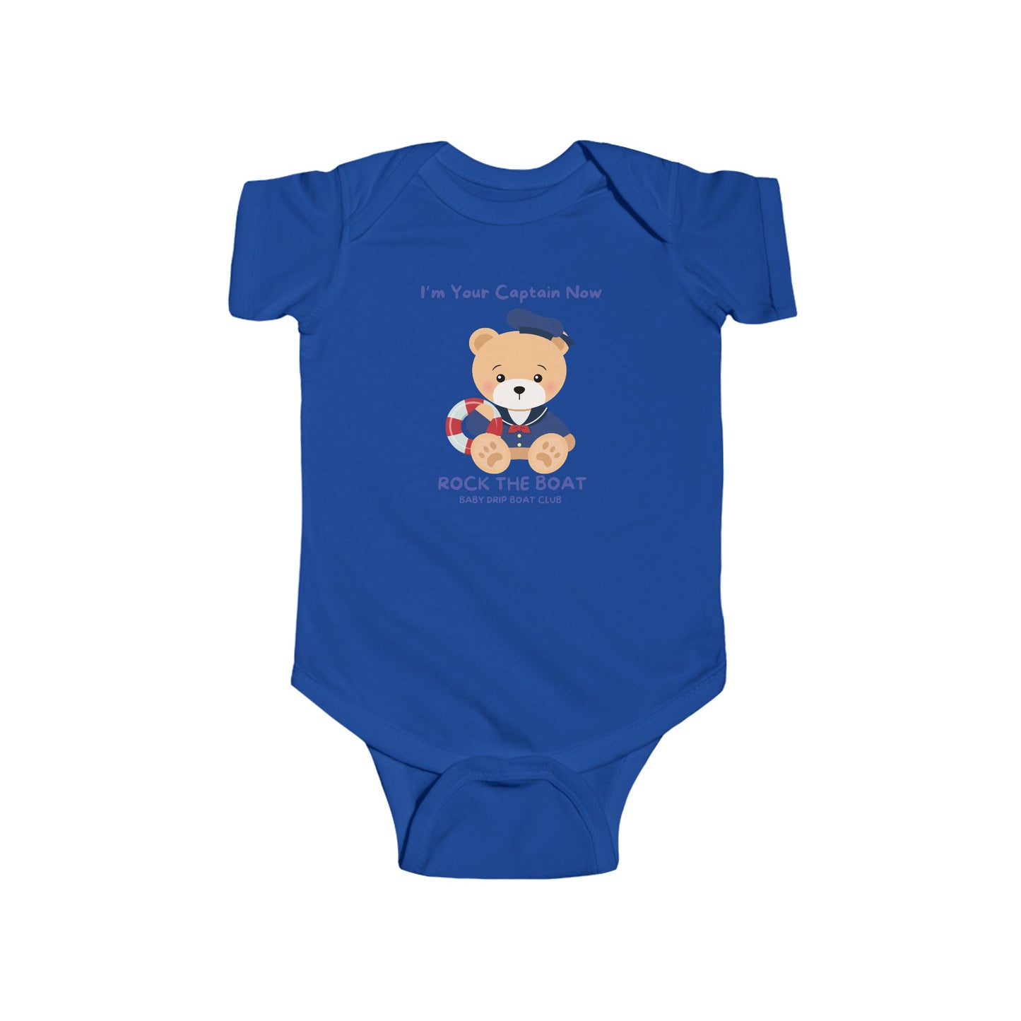 YOUR CAPTAIN INFANT ONESIE