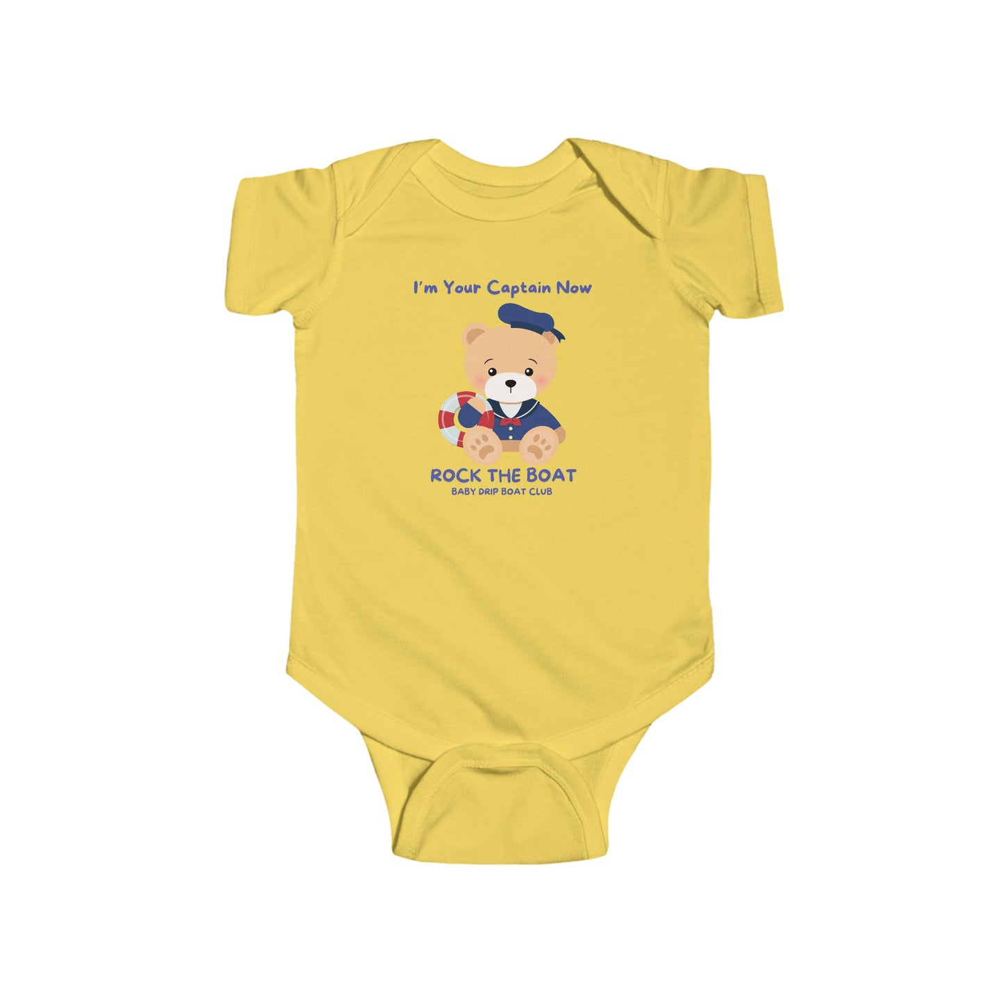 YOUR CAPTAIN INFANT ONESIE