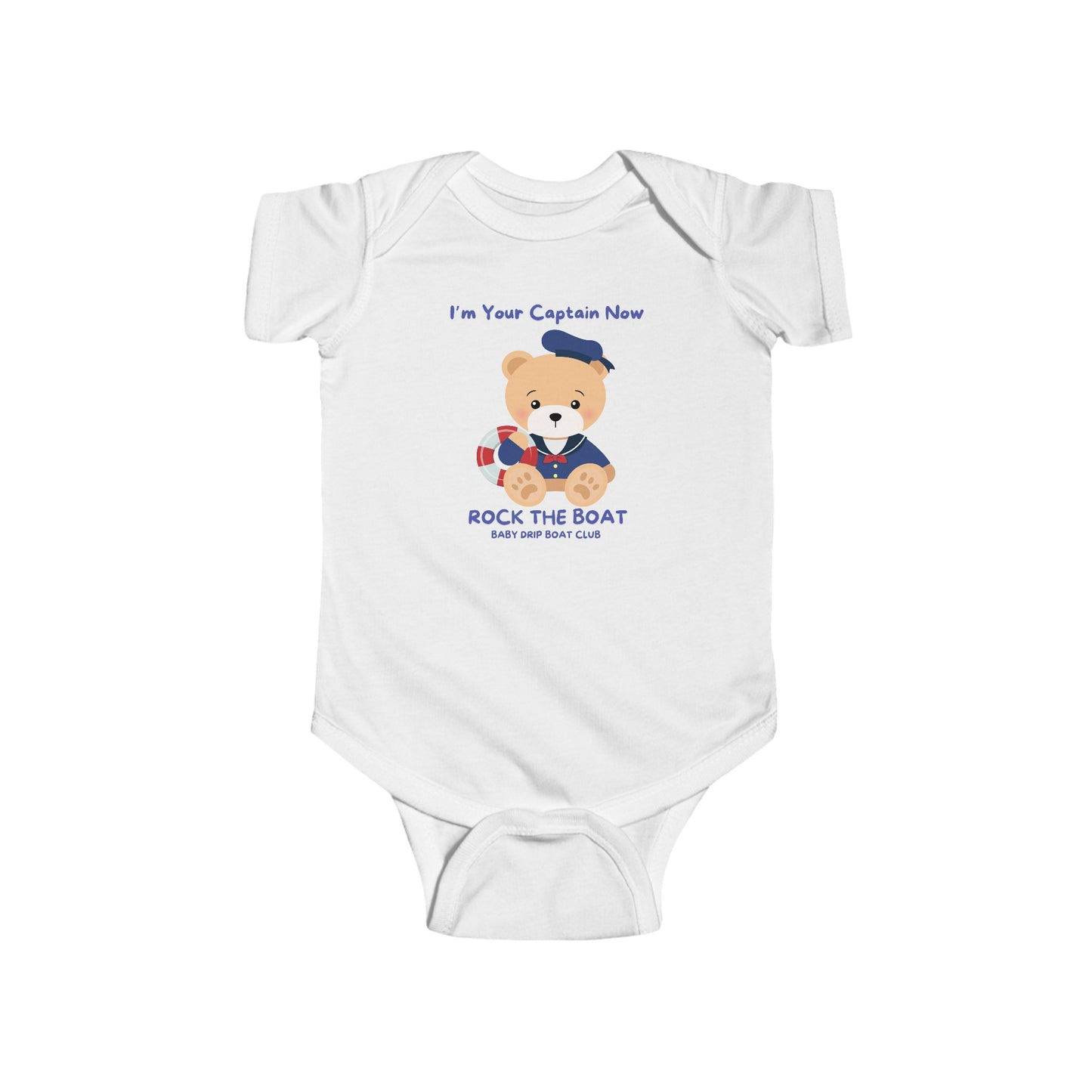 YOUR CAPTAIN INFANT ONESIE