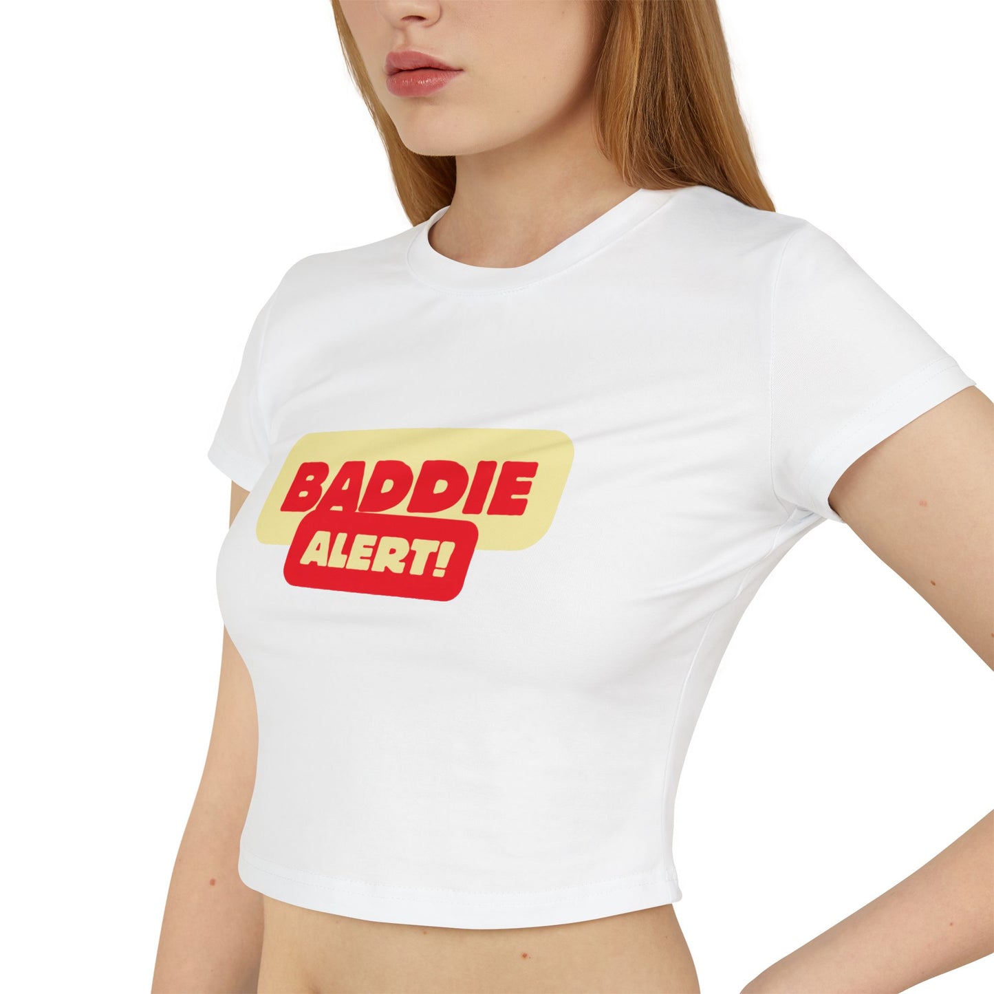 BADDIE ALERT CROP TOP