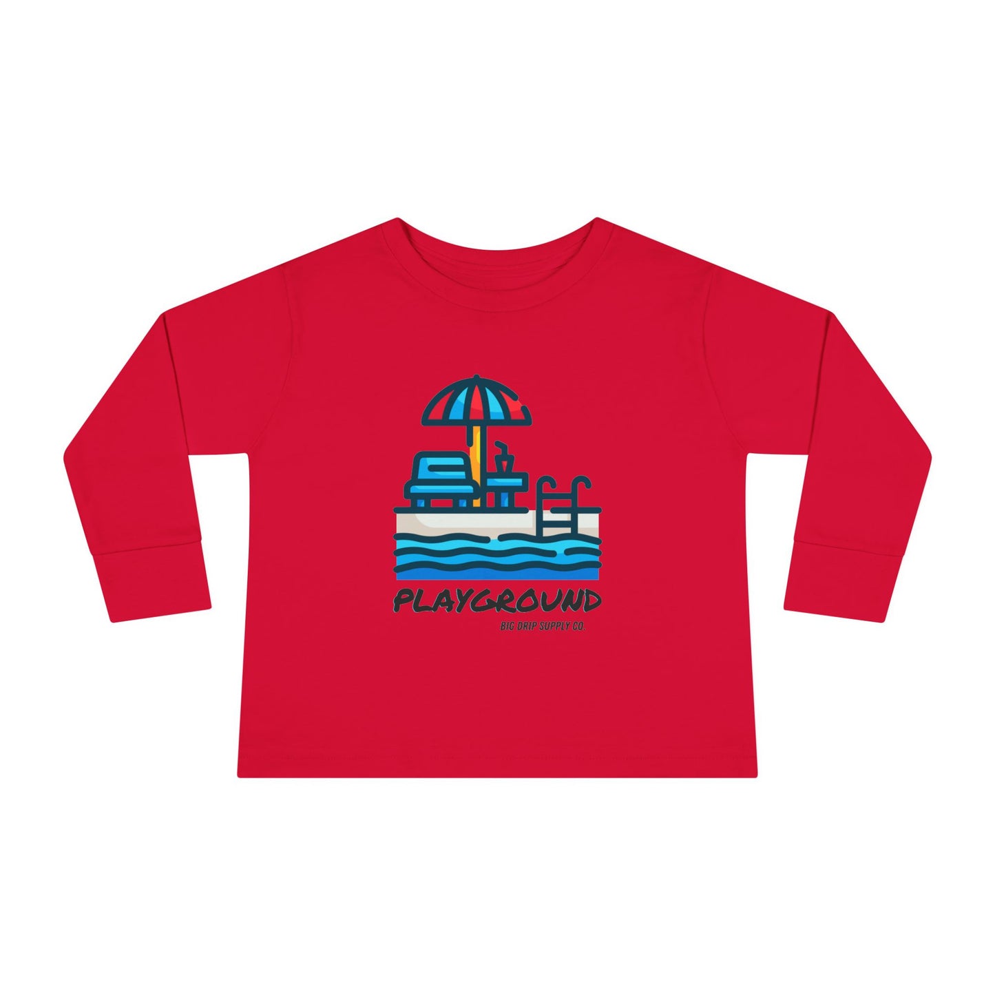 TODDLER PLAYGROUND COLLECTION LONG SLEEVE TEE