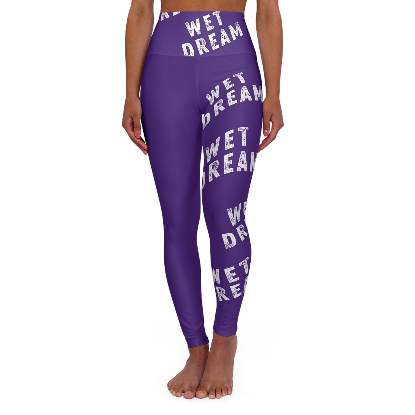 HIGH WAIST WET DREAM LEGGINGS (PURP)