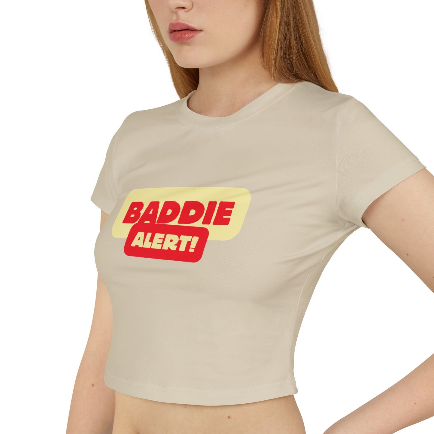 BADDIE ALERT CROP TOP