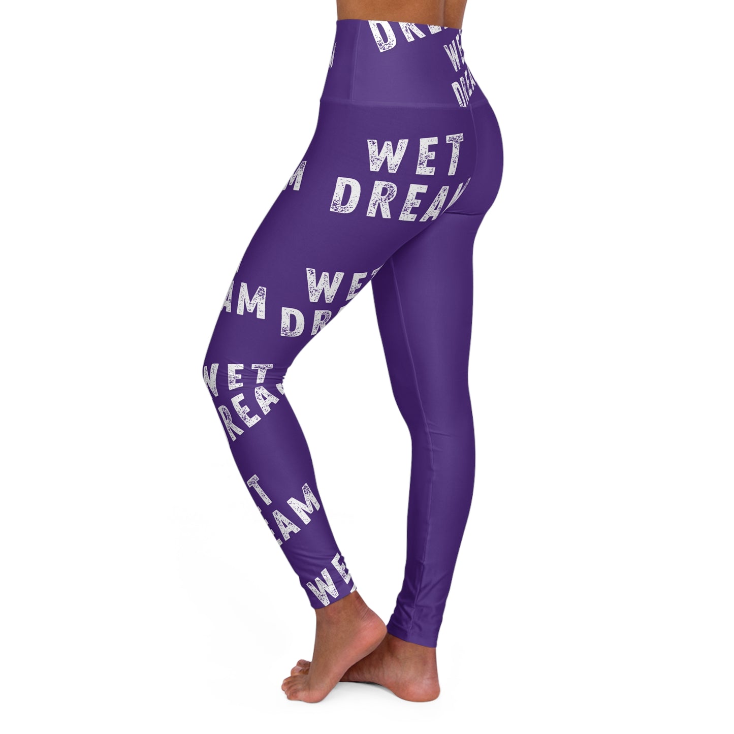 HIGH WAIST WET DREAM LEGGINGS (PURP)